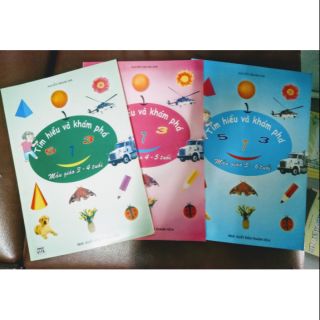 Sale quyển tìm hiểu và khám phá cho bé 3-6T