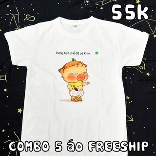 ÁO THUN QUỲNH AKA CÀ KHỊA - VẢI COTTON ĐẸP