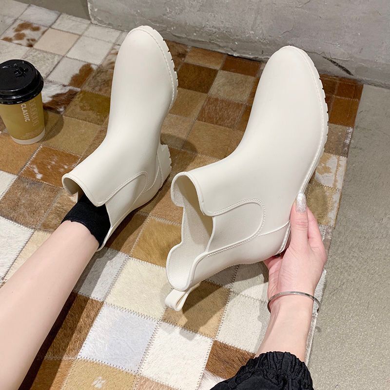 Giày bốt đi mưa chống trượt chống thấm nước thời trang cho nữ