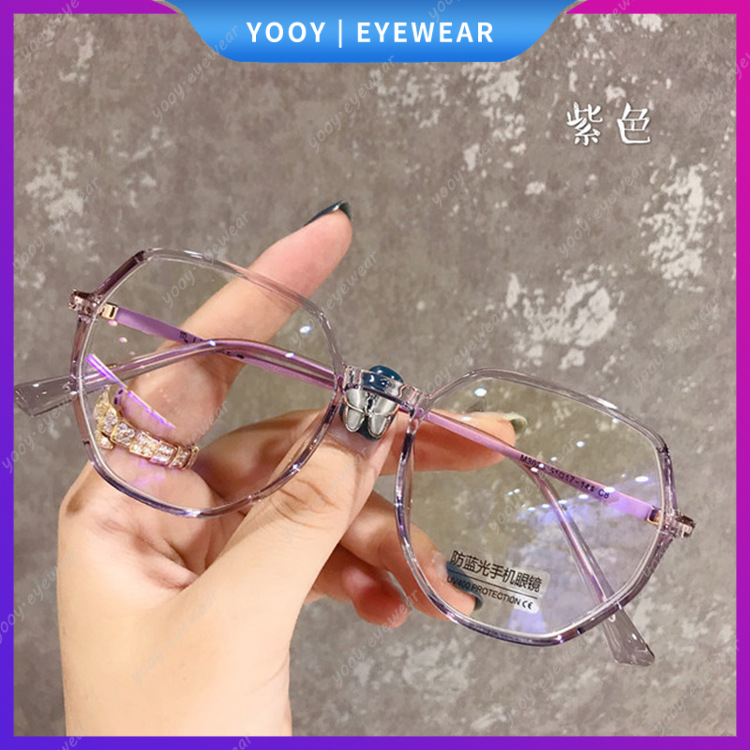 Mắt kính TR90 chống ánh sáng xanh phong cách hàn quốc cho nữ