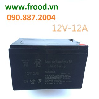 Bình Ắc quy khô 12V - 12AH