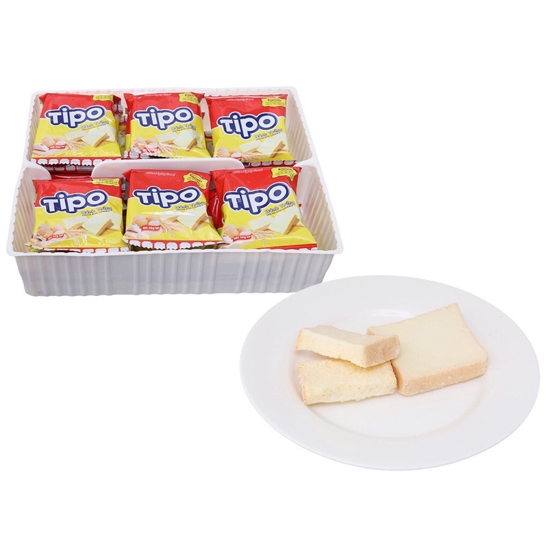 Bánh trứng Tipo Hữu Nghị gói 220g