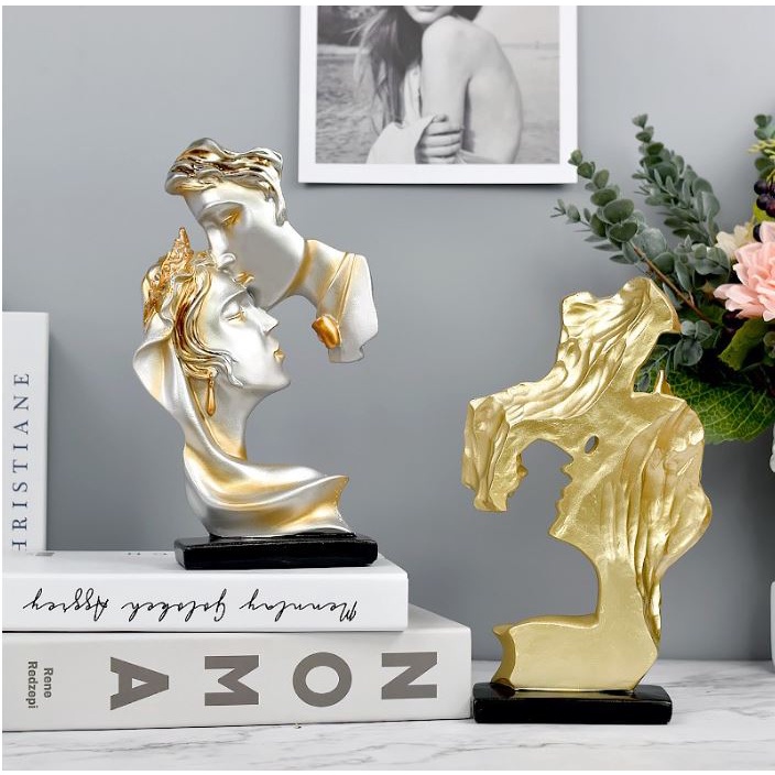 Tượng decor tình nhân IR phong cách bắc âu kích thước 25cm.