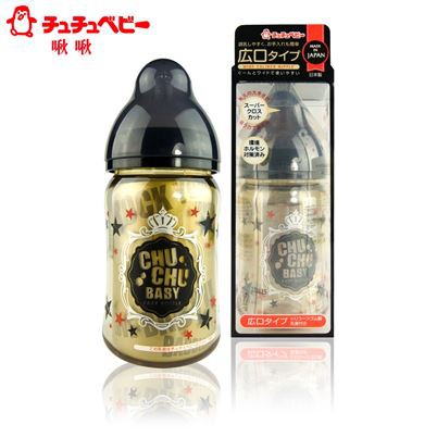 Bình Sữa Chu Chu Baby PPSU Cổ Rộng 160ml Nội Địa Nhật