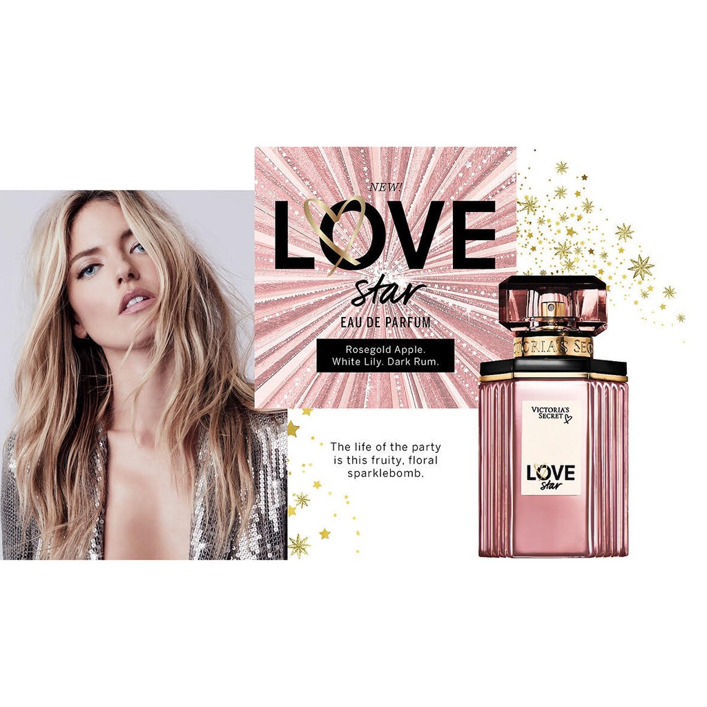 Nước Hoa Victoria’s Secret Love Star Eau De Parfum (50ml)