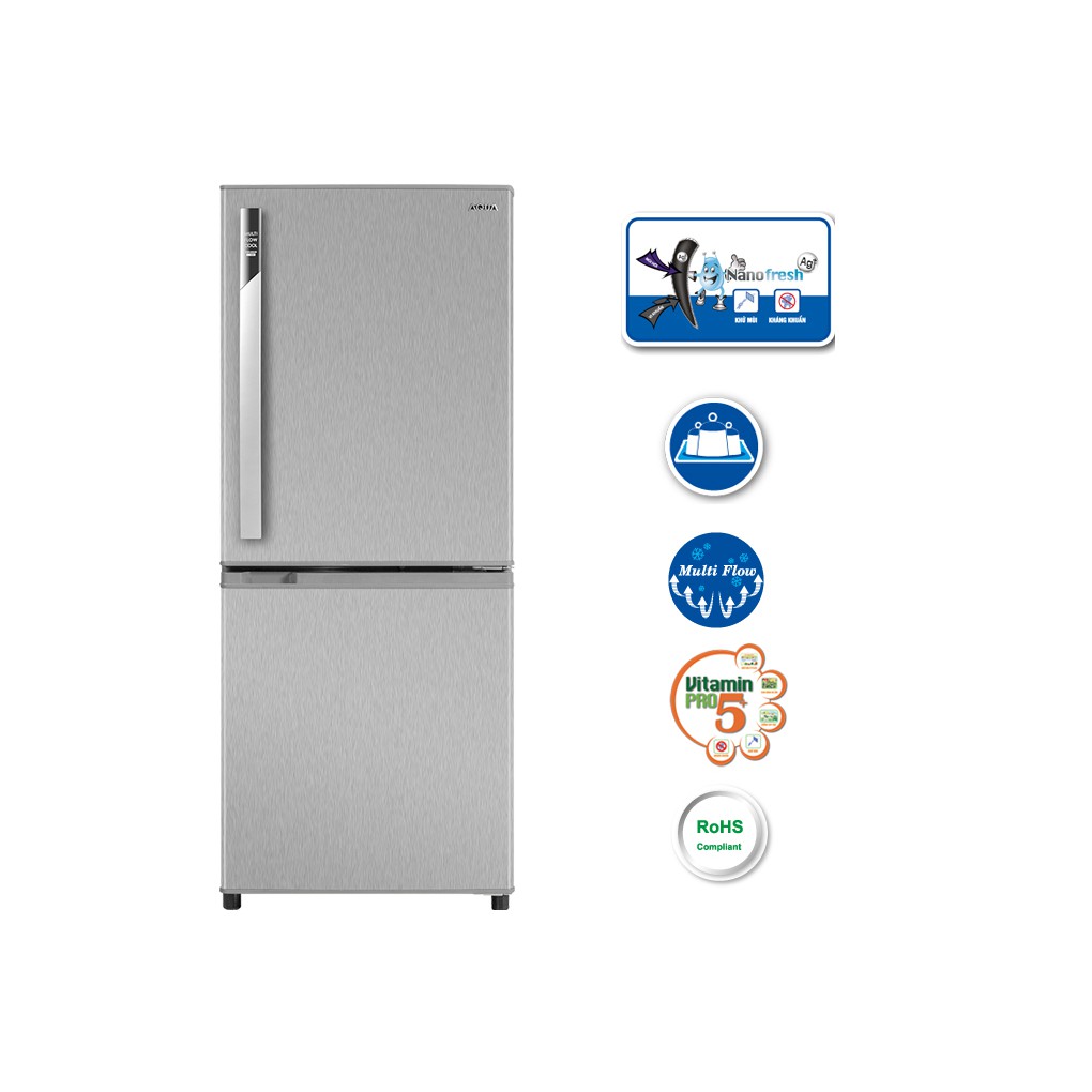 [MIỄN PHÍ VẬN CHUYỂN LẮP ĐẶT] - AQR-225AB - Tủ Lạnh Aqua AQR-225AB 225 Lít