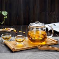 Set bình trà 400ml + 6 chén 2 lớp