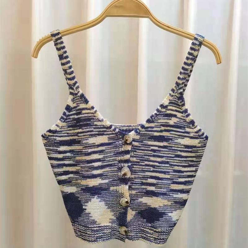 Áo Sát Nách Cổ Chữ V Hở Lưng Nhiều Màu Sắc Phong Cách Hàn Quốc | BigBuy360 - bigbuy360.vn