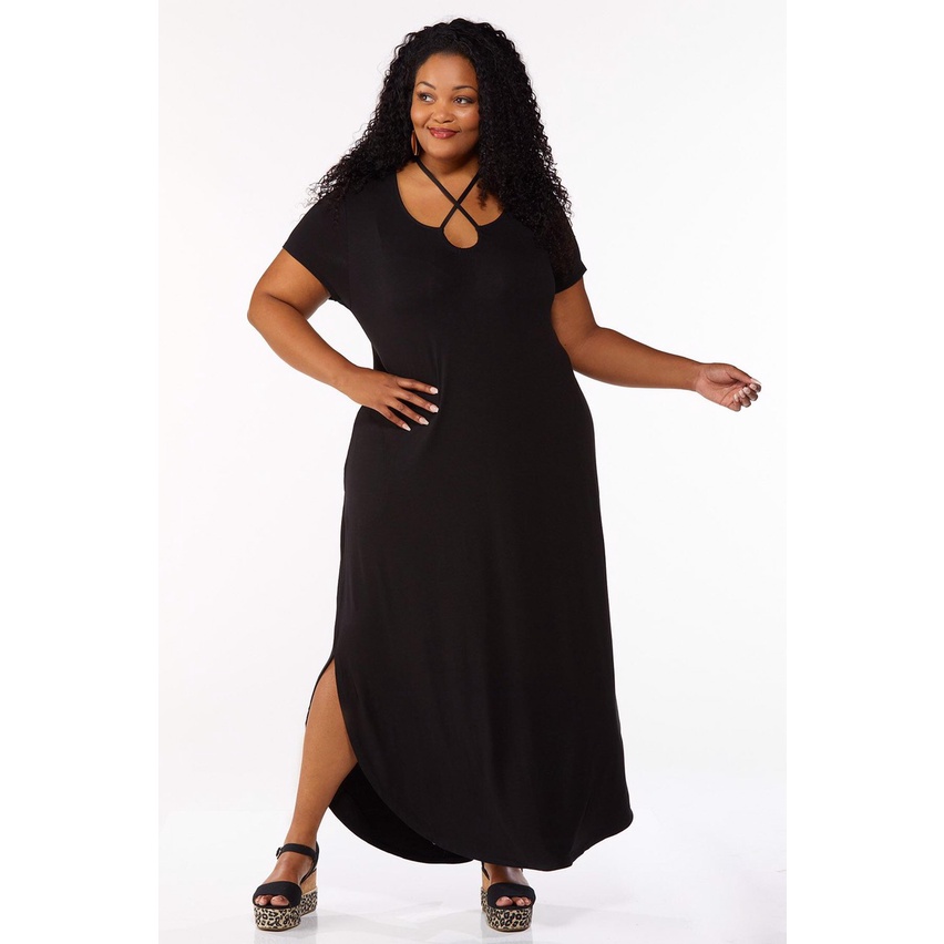 Đầm maxi thun Cat0 xuất Mỹ dư xịn