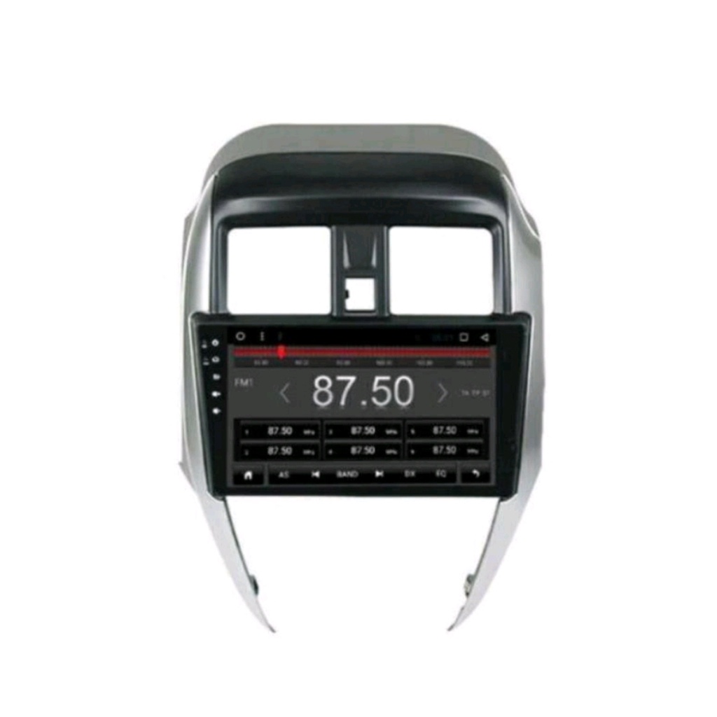 Mặt dưỡng màn hình NISSAN SUNNY kèm jack zin 2019-2020