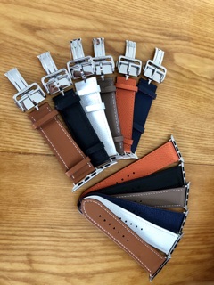 Dây Hermes khoá gập cho Apple Watch