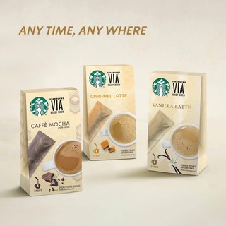 Cà phê sữa hoà tan VIA Stabucks