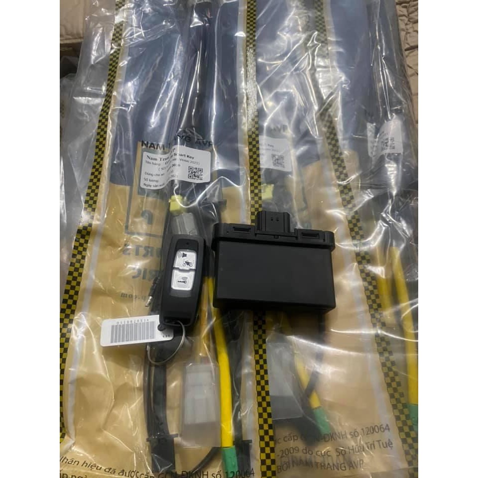 BỘ KHOÁ SMARTKEY CHÍNH HÃNG HONDA của SH 350i, SH việt 2022, Sh mode 2021 độ cho các XE
