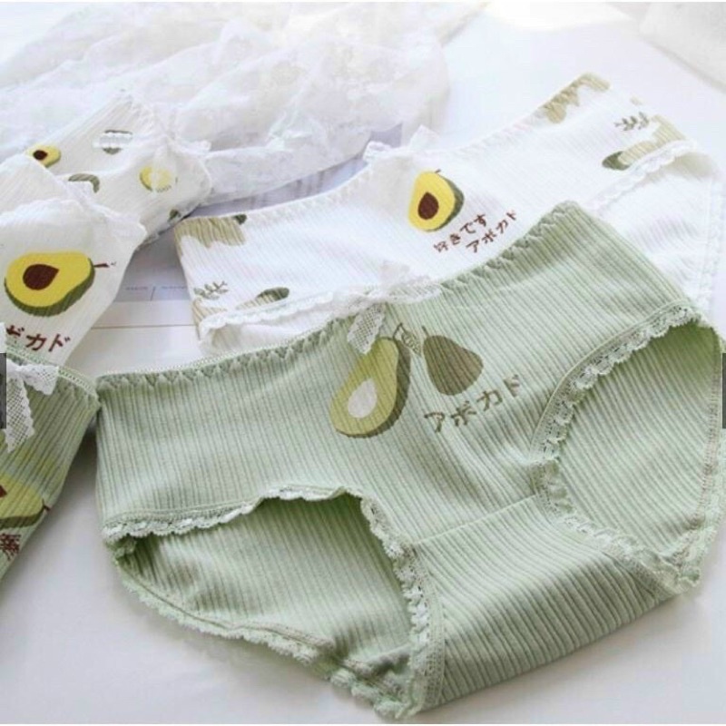 set 10 quần lót cotton tăm bơ cho nữ và bé gái