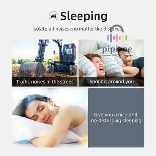BLUEDIO Nút Silicon Bịt Tai Chống Ồn 40db