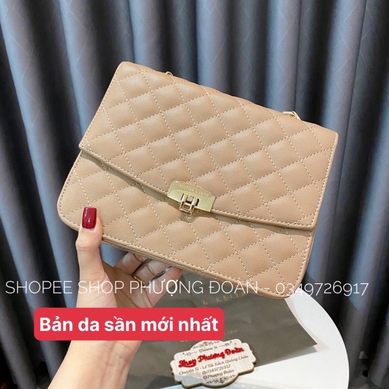 Túi trần ô khoá gập size 24cm loại đẹp ảnh thật (k hộp)