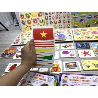 💥[BỘ THẺ HỌC THÔNG MINH] GIÚP BÉ PHÁT TRIỂN TRÍ NÃO💥