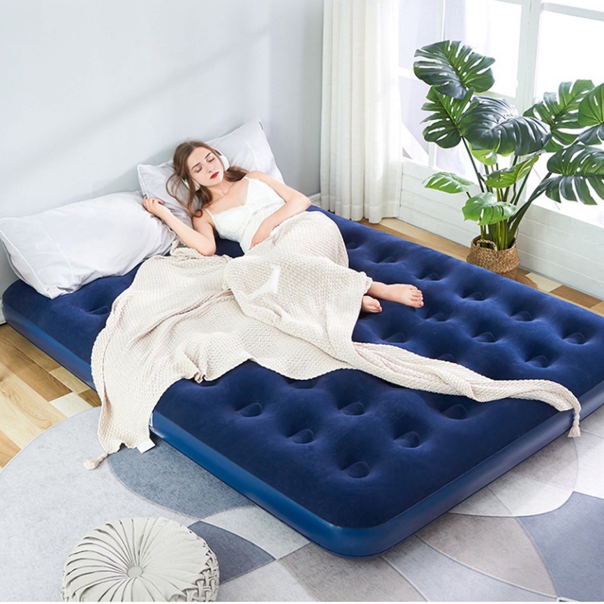 Nệm Bơm Hơi Nệm Hơi Cao Cấp Bestway có tặng kèm bơm điện