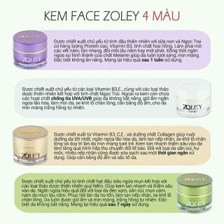 Kem ZQLEY 4 màu