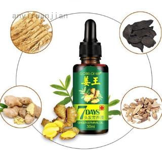 Tinh Dầu Gừng Kích Thích Mọc Tóc Chống Rụng 7 Ngày Tiện Lợi