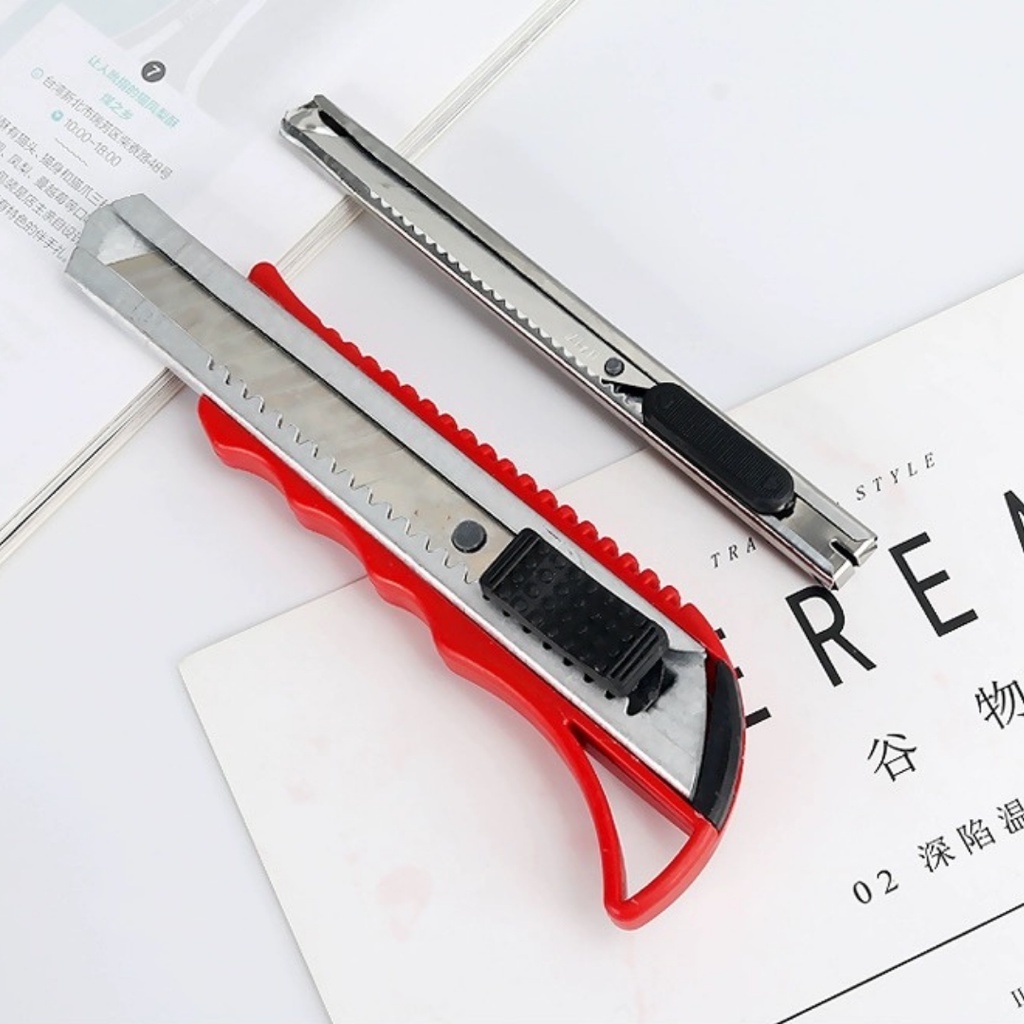 Dao rọc giấy dao cắt giấy cỡ lớn tiện dụng an toàn có thể tháo rời bộ phận thay lưỡi
