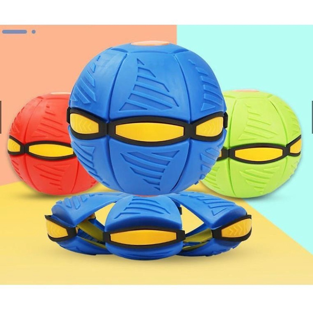 Bóng Biến Hình UFO Cao Cấp Loại Xịn ️- Quả Cầu Ma Thuật - Bóng Bẹp Bật Nhảy - Có 3 ĐÈN LED Nhấp Nháy Làm Từ Nhựa ABS