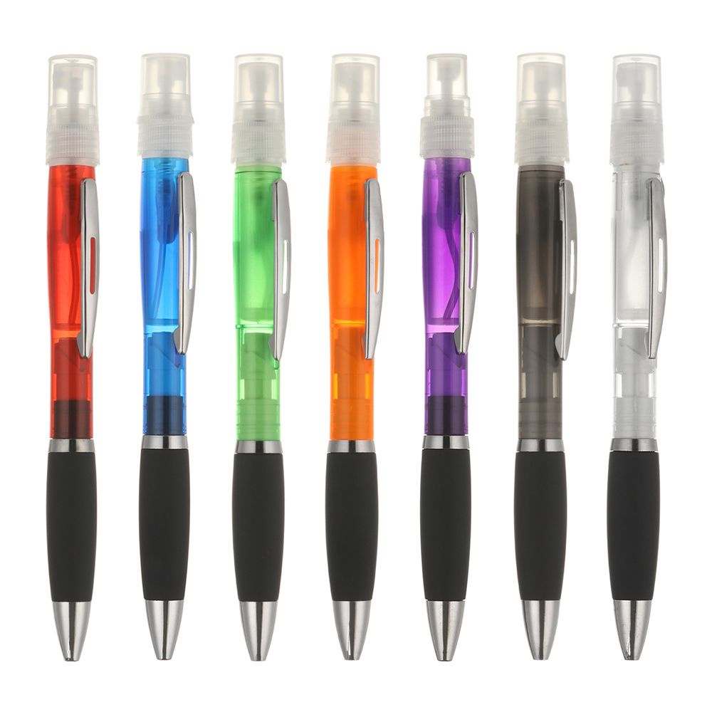 Bút bi mini kiêm bình xịt đựng gel sát khuẩn/nước hoa châm đầy lại được tiện lợi ở trường và văn phòng/đi du lịch