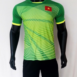 Bộ đồ đá banh thủ môn Bùi Tiến Dũng tay ngắn  2018