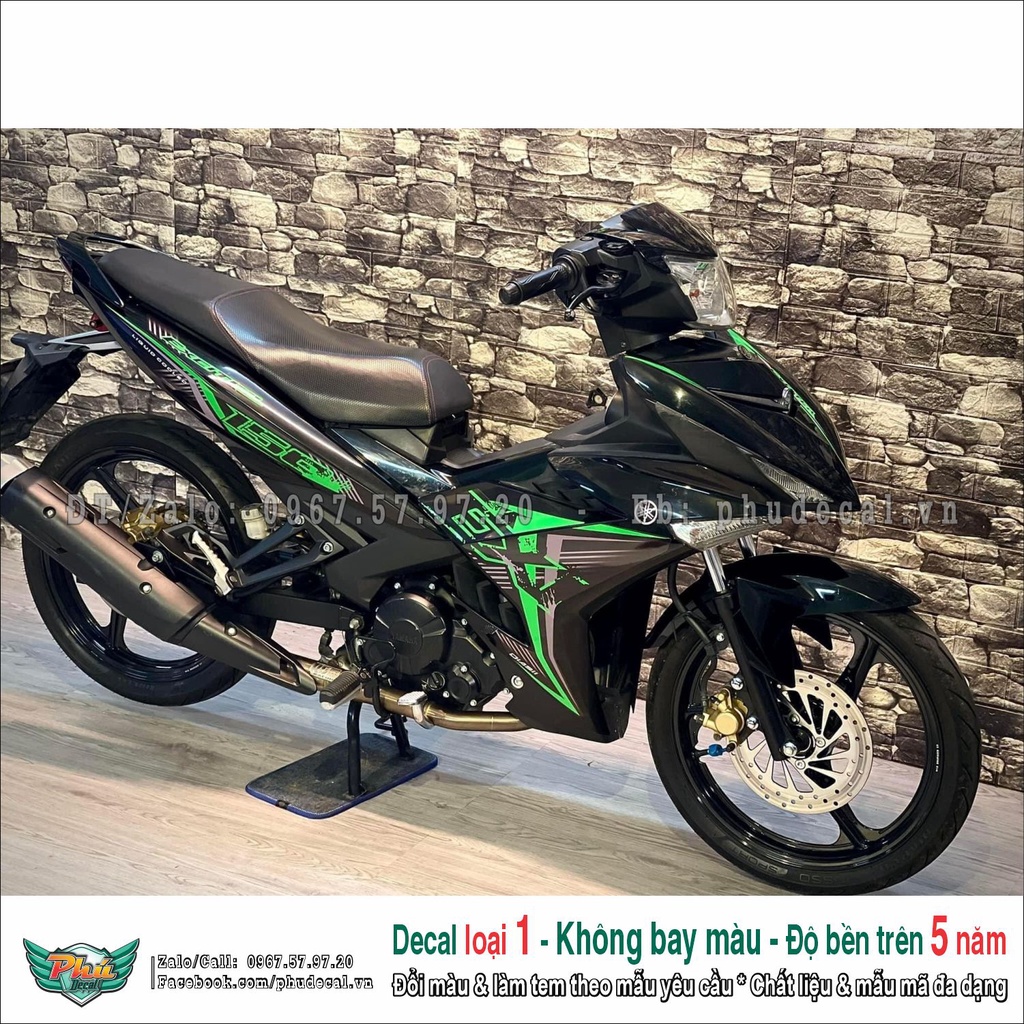 Tem rời Exciter 150 xanh đen Ex (2)