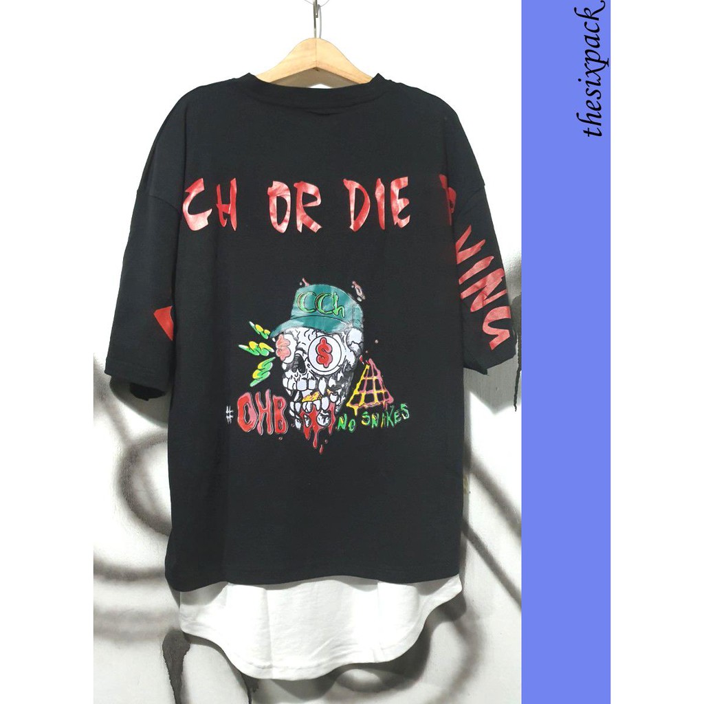Áo thun Combo Stee GET RICH OR DIE TRYING Unisex