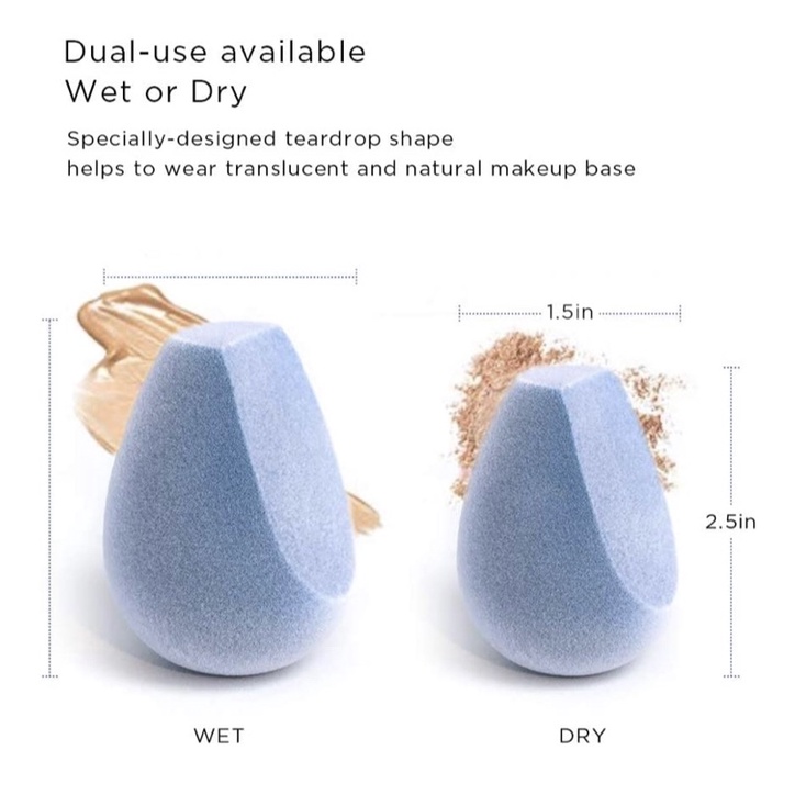 Mút trang điểm 'thần thánh' Juno &amp; Co. Microfiber Fusion Sponge Bundle USA