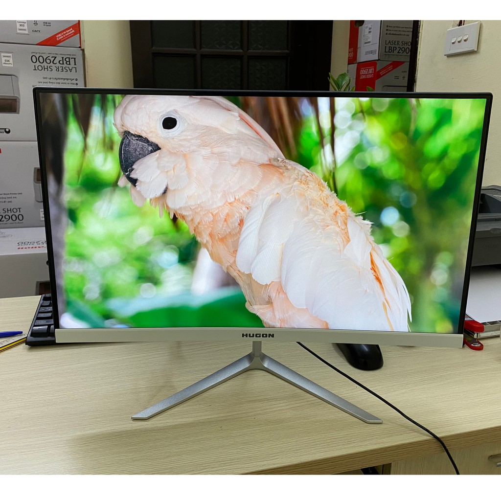 Màn Hình Cong Full Viền 24inch 75Hz HUGON QS240 - New 2020