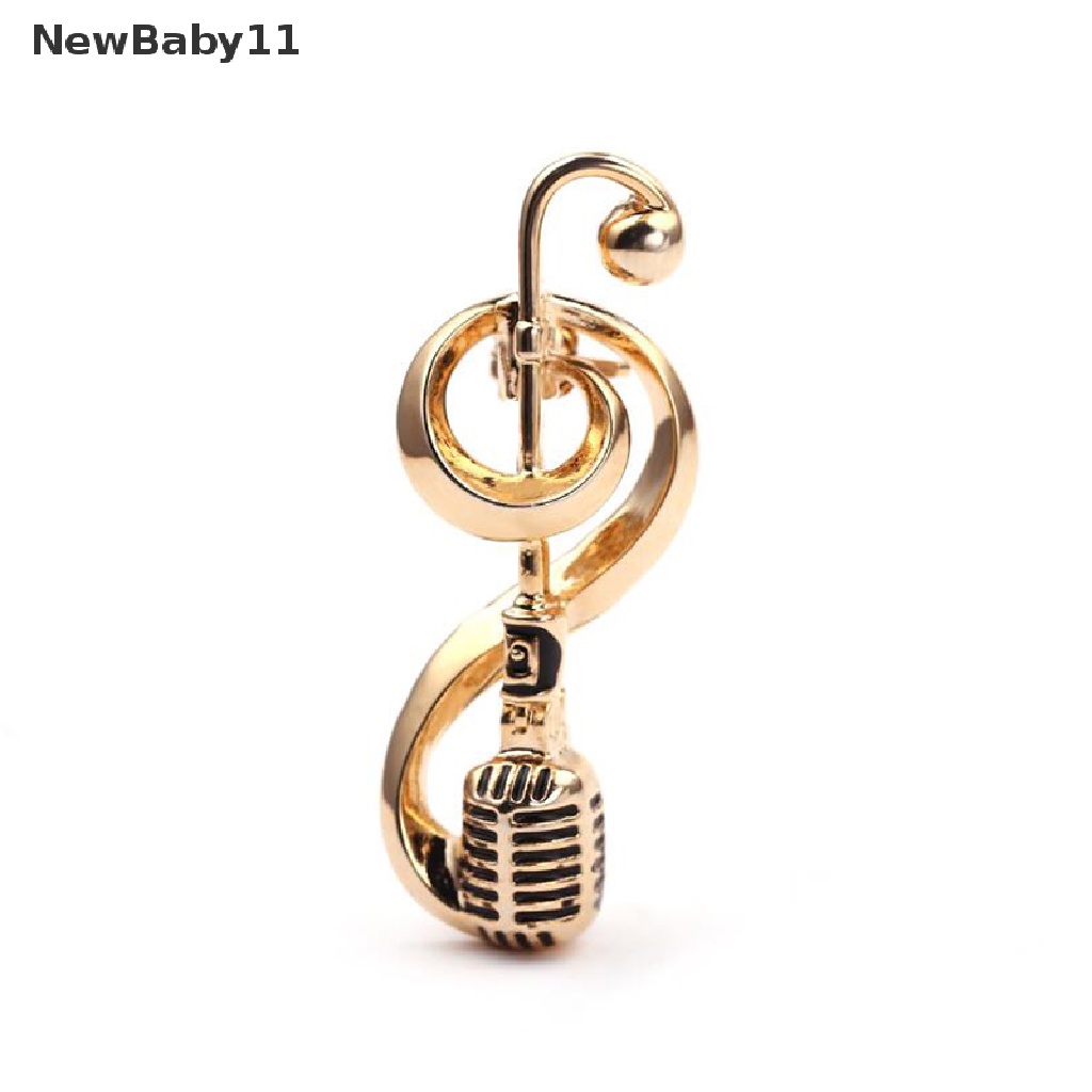 Ghim Cài Áo Hình Nốt Nhạc Cổ Điển Cho Nữ