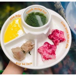 Combo ăn dặm cho bé - Bột rau củ sấy lạnh đầy đủ chất dinh dưỡng LIM