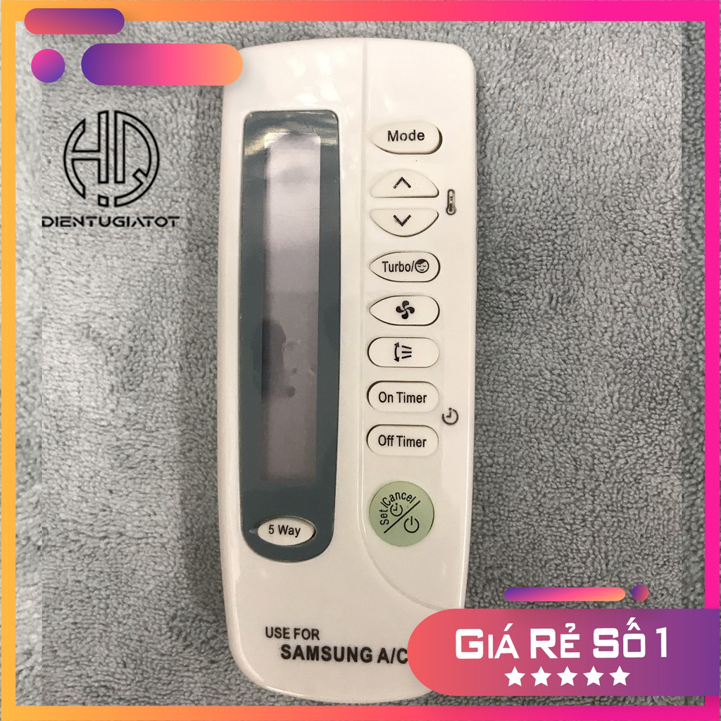 [GIÁ GỐC] - BH 3 THÁNG - Remote điều khiển máy lạnh SAMSUNG ARH-403 (CŨ MÀN HÌNH DỌC)