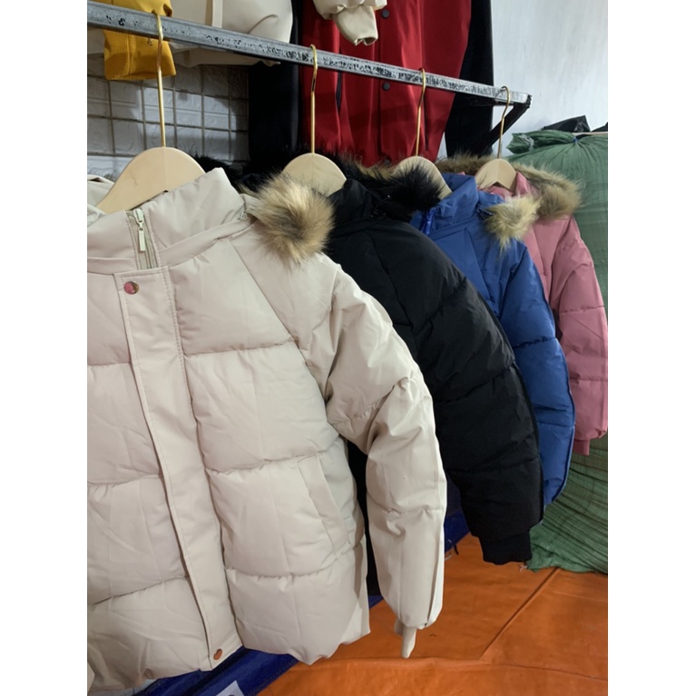 (HCM) ÁO KHOÁC PHAO NỮ PHỒNG CỰC HOT MŨ CÓ LÔNG VŨ SIÊU ẤM +THỜI TRANG THU ĐÔNG CHO CÁC BẠN TRẺ KOKO MI FASHION