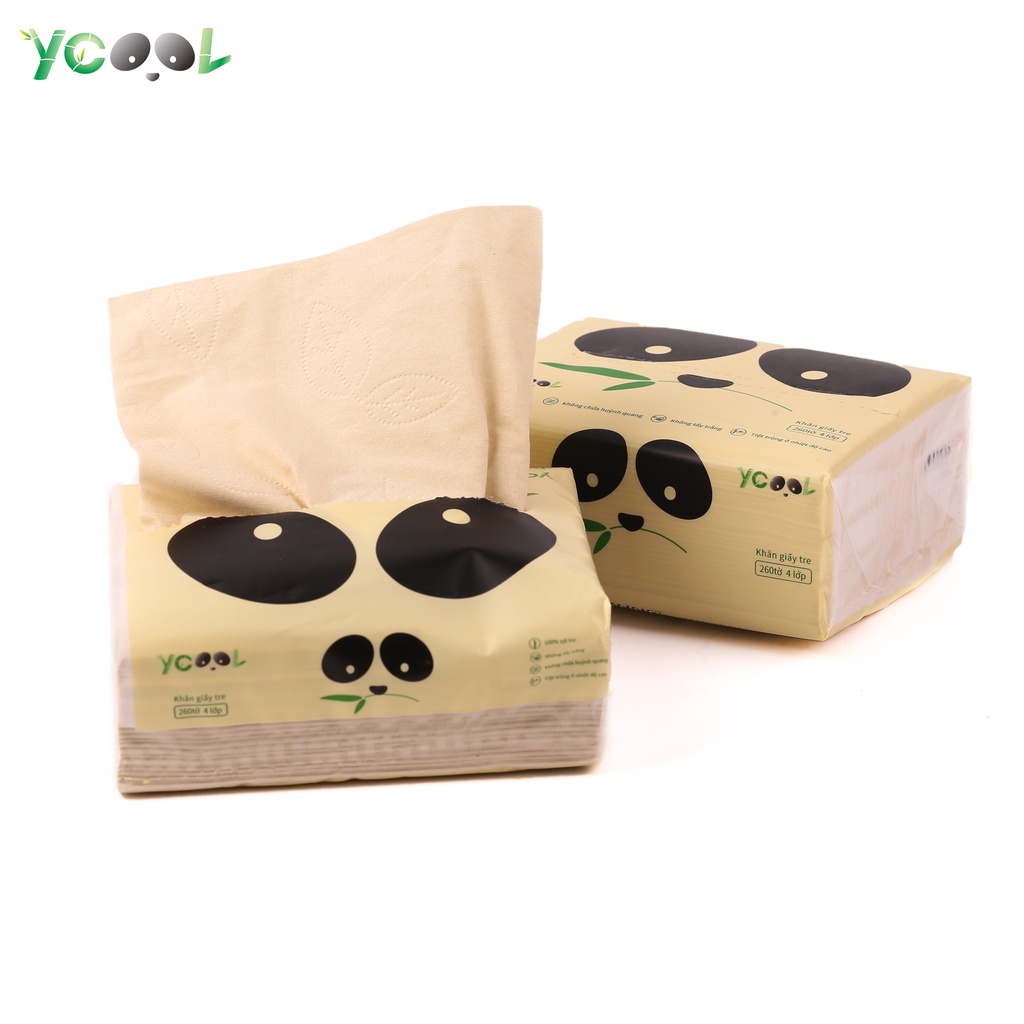 Giấy ăn gấu trúc Ykool Việt Nam - Công nghệ Nhật Bản