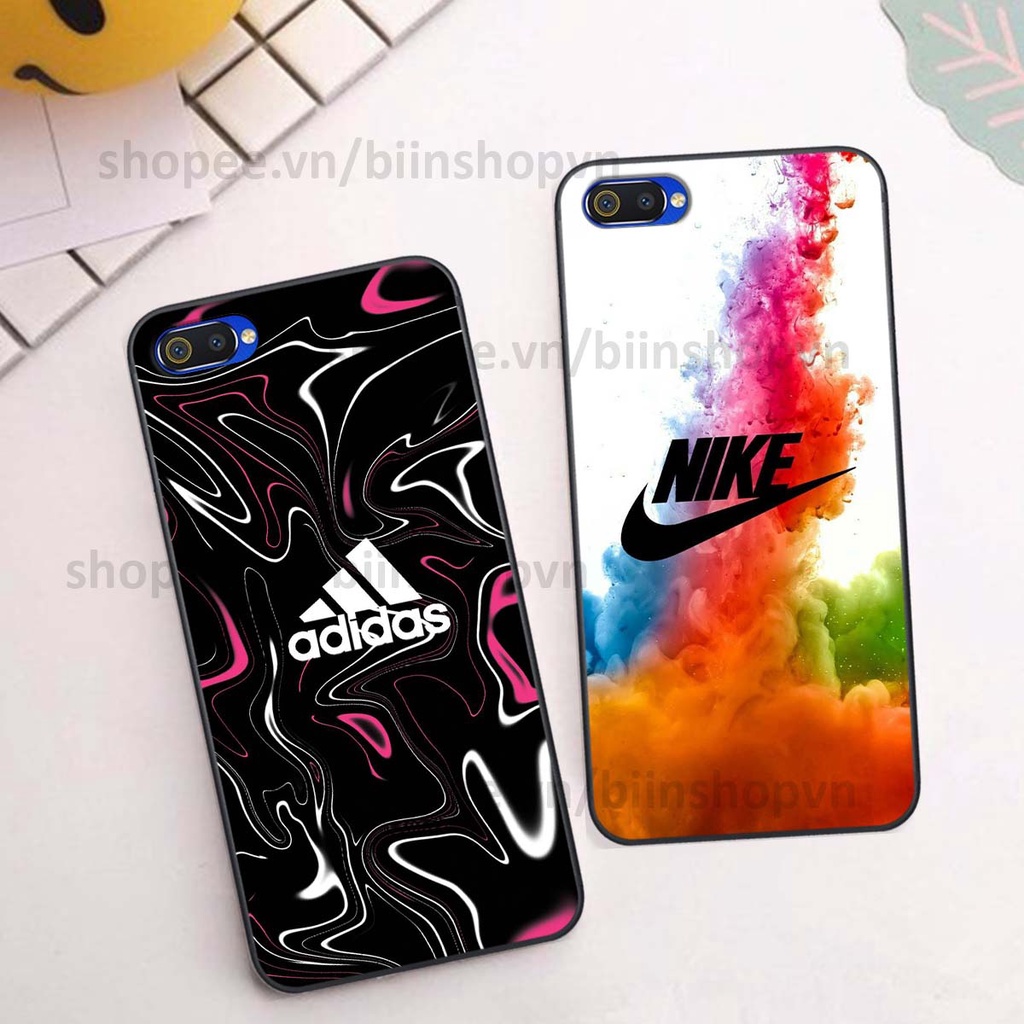 Ốp Realme C1 / C2 in hình thương hiệu nhiều màu sắc thể thao cá tính thời trang