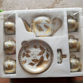 Bộ tách trà bằng  gốm  sứ cao cấp