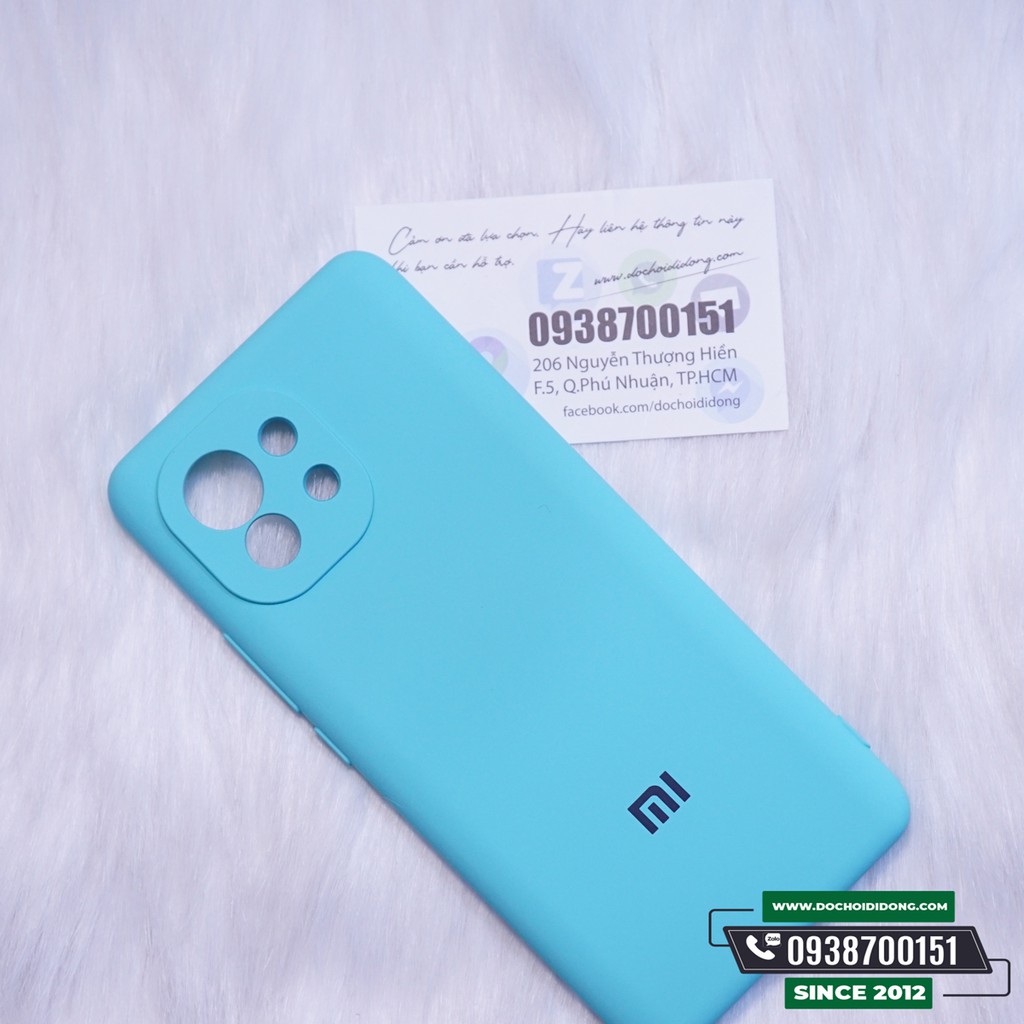 Ốp Lưng Xiaomi Mi 11 Silicon Chống Bẩn Cao Cấp