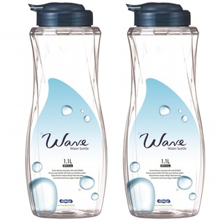 Bình nước nhựa Wave Komax 20868 1.1L