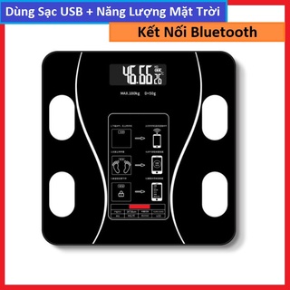 Cân Điện Tử Kết Nối Bluetooth Đo Chỉ Số Sức Khỏe Kiểm Soát Ăn Uống, Hoạt Động Thể Thao
