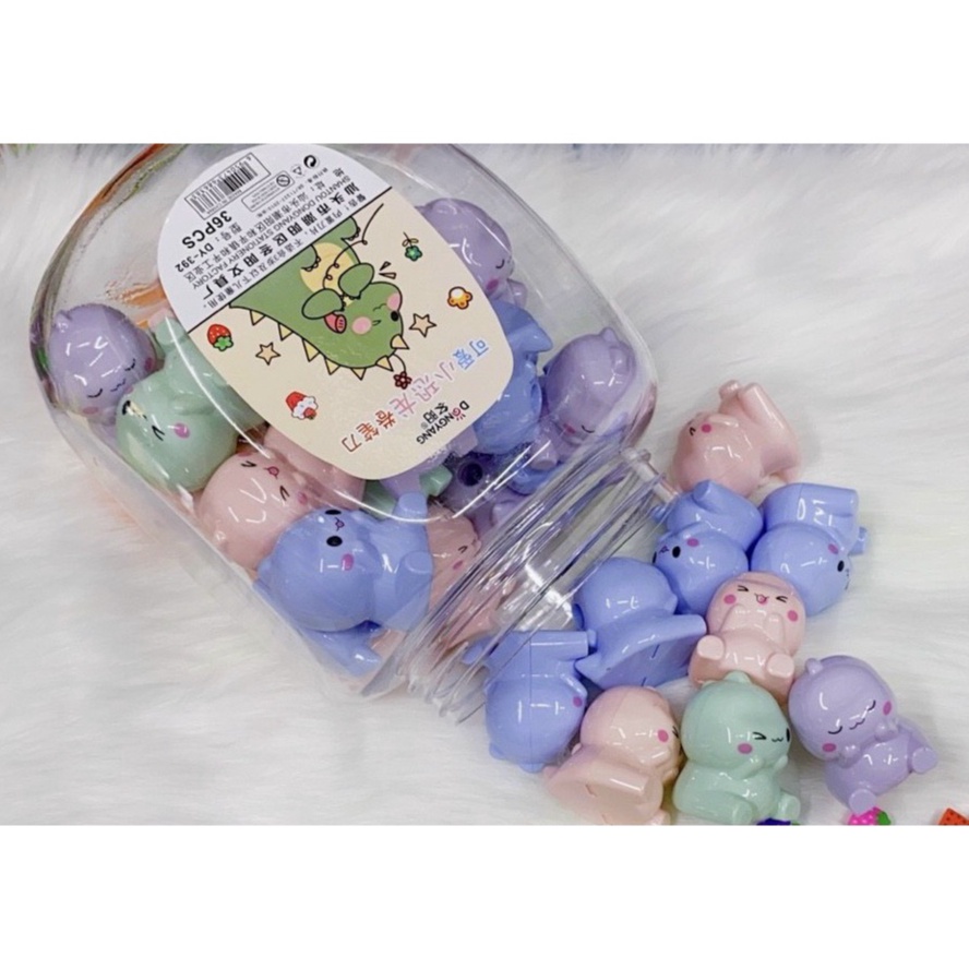 Combo 2 cái got chuốt bút chì hình khủng long đáng yêu