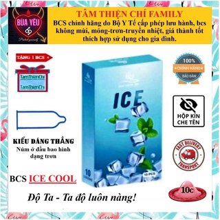 Bao cao su Tâm Thiện Chí Ultra Thin Ice 10 chiếc