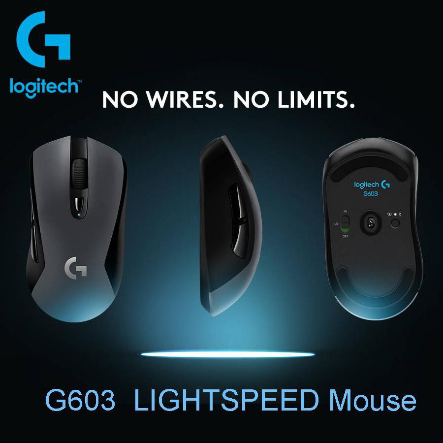 Chuột Mouse LOGITECH - G603 - Wireless - Hàng Chính Hãng - Cảm biến quang học 12000DPI, có thể tùy chỉnh