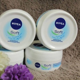 [Hàng Xách Tay] Kem Dưỡng Ẩm Làm Mềm Da Nivea Soft 200ml - Mang Đến Làn Da Mịn Màng, Láng Mịn, Trắng Sáng