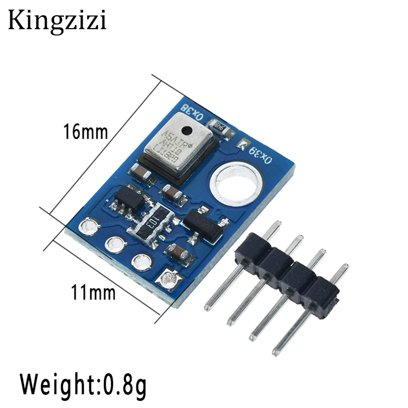 Mô Đun Cảm Biến Nhiệt Độ Ẩm Kỹ Thuật Số Aht10 I2C Thay Thế