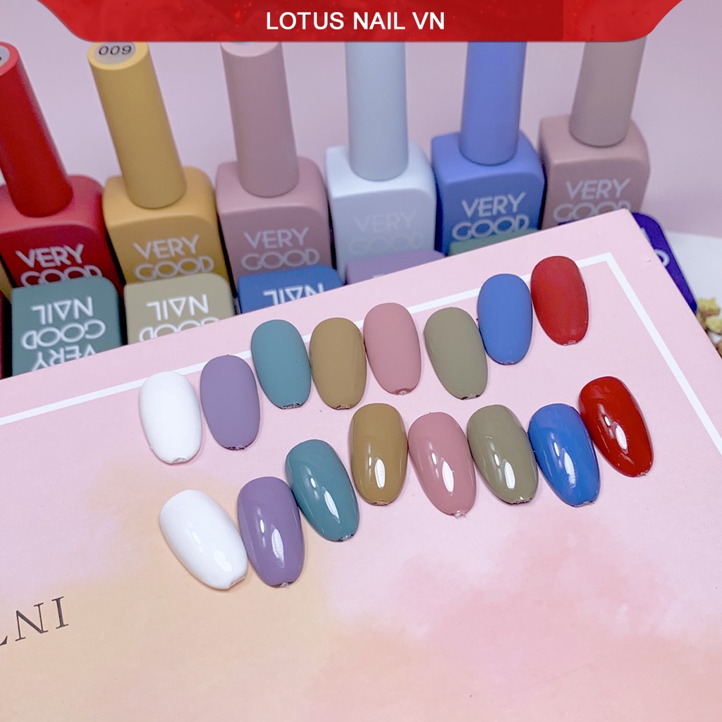 Set sơn gel Very Good 60 màu cao cấp tặng kèm bảng màu + base + top