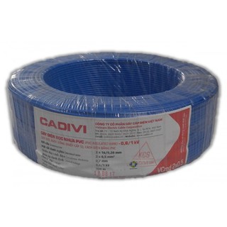 Dây điện đôi Cadivi CV 2x16 (2×0.5 mm2)