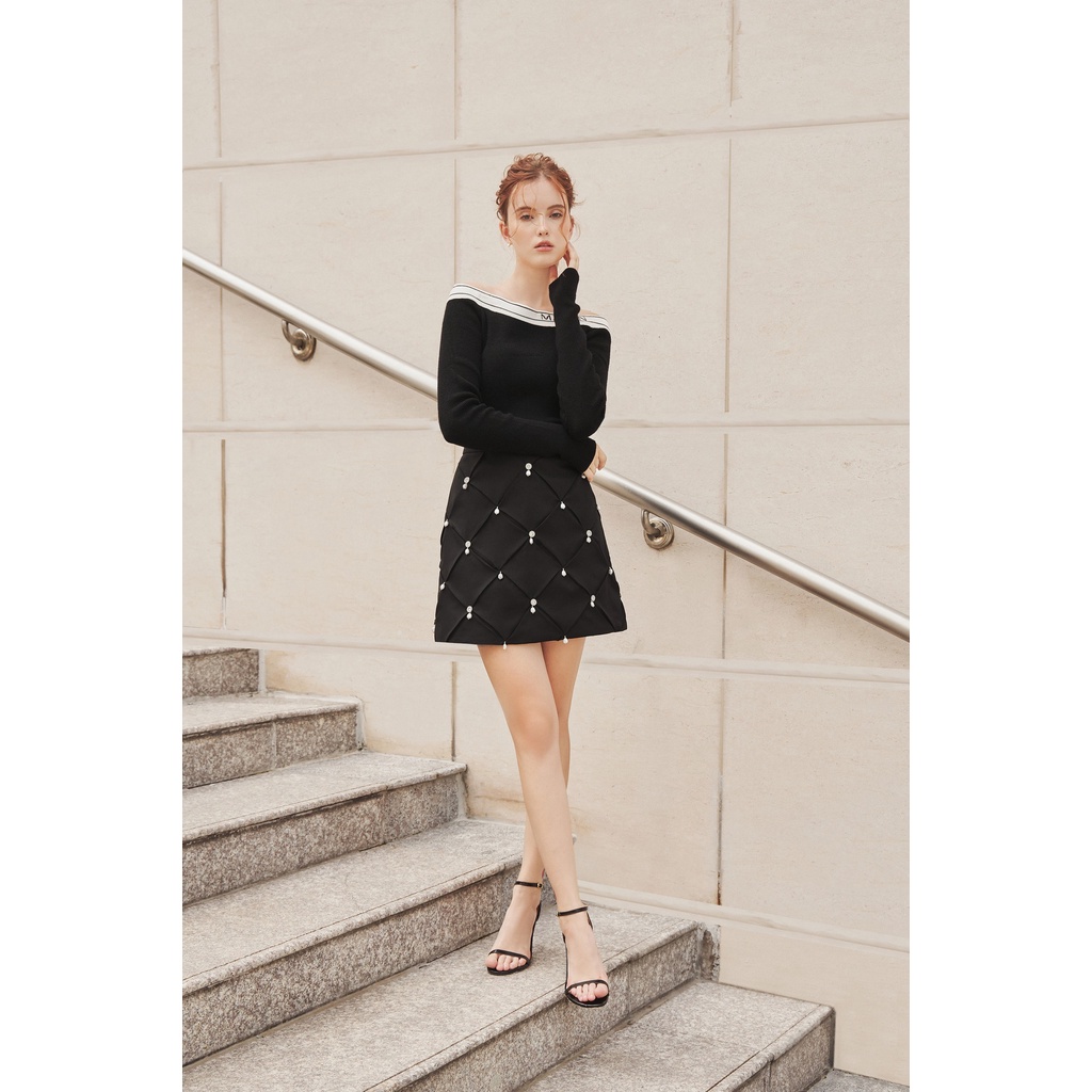 MAVEN - Chân váy dáng A đính kết Maddie Skirt